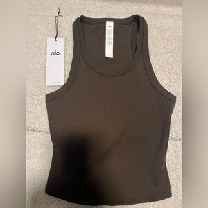 NWT ALO Yoga Women's Brown Tank Top